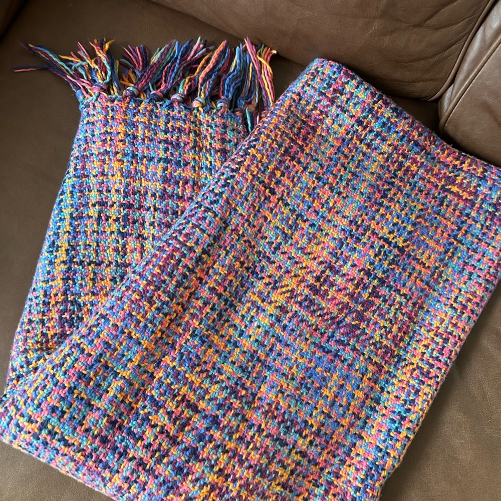Anthropologie Pippi Throw Blanket